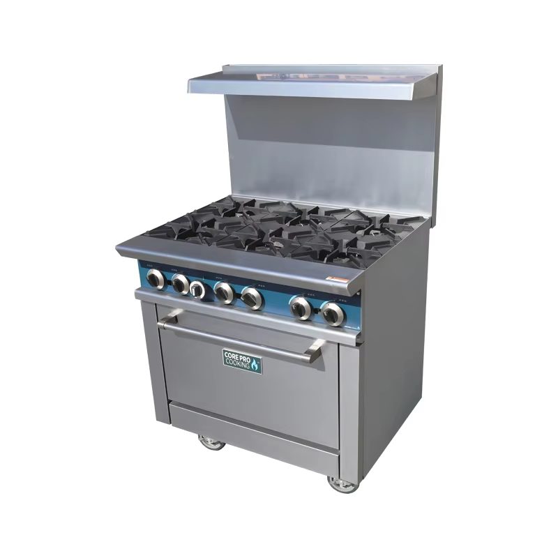 Range Commercial Kitchen - Коммерческое кухонное оборудование, отдельно стоящая печь
