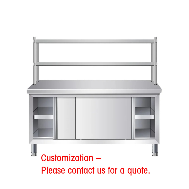 Commercial Kitchen Worktops - Изготовленный на заказ рабочий стол из
