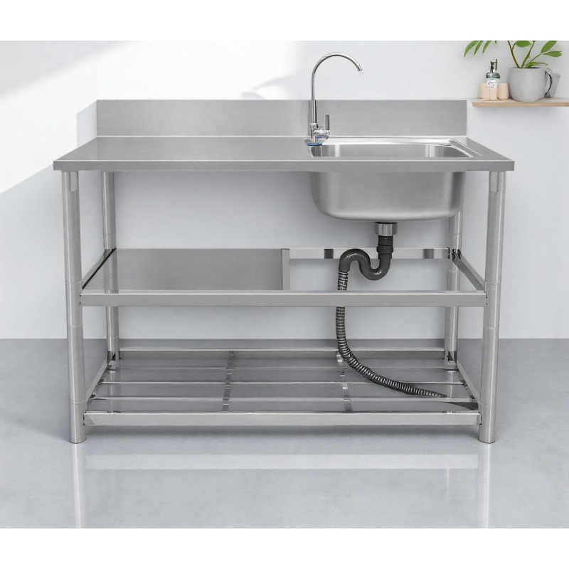 Commercial Kitchen Worktops - Отдельно стоящая мойка из нержавеющей стали