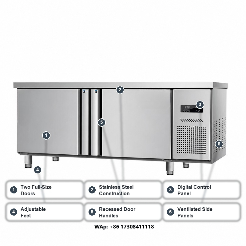 Холодильный шкаф из нержавеюще – обзор и цена Commercial Kitchen Worktops