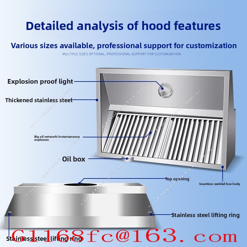 Вытяжка из нержавеющей стали д – обзор и цена Commercial Kitchen Hoods